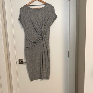 GAP, M, drape front, knit dress